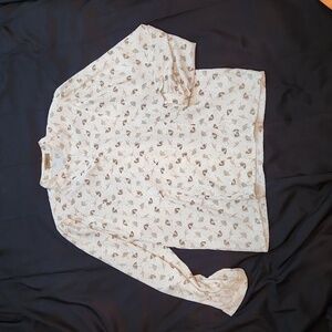 Joliette printed blouse